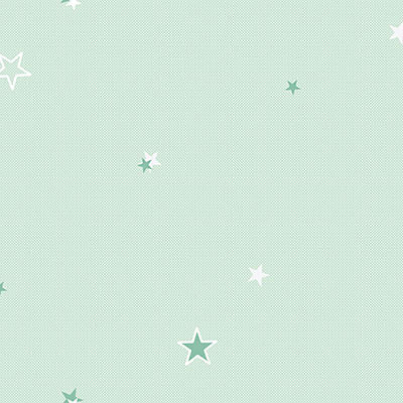 Gusto Wallpaper 8913 Serie | Night Glowing Star Covered Wallpaper