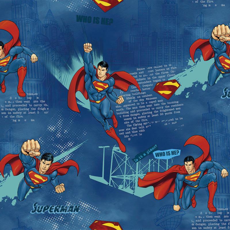 Gusto Wallpaper 8914 Serie | Wallpaper with Superman Design