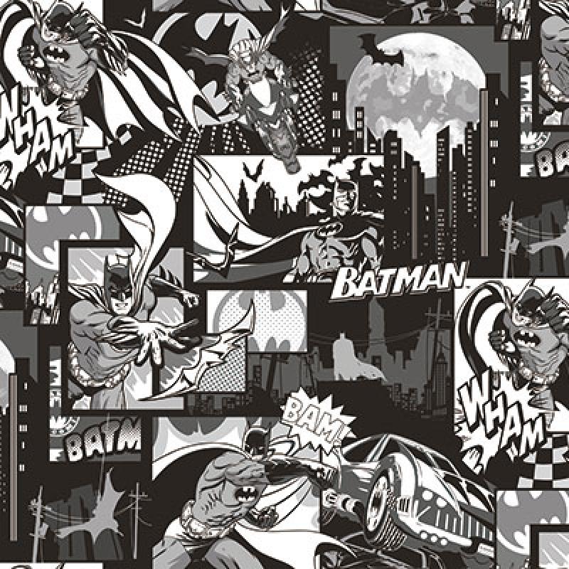 Gusto Wallpaper 8917 Serie | Batman Figures and Dark Colored Wallpaper