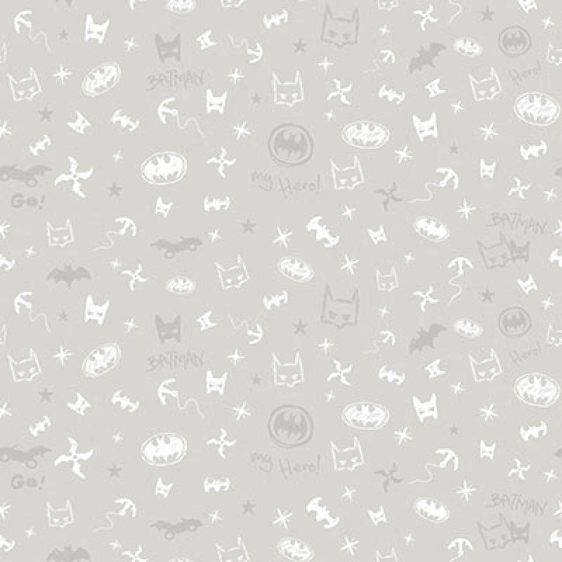 Gusto Wallpaper 8920 Serie | Night Glowing Batman Logos Wallpaper