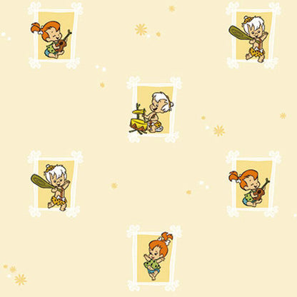 Gusto Wallpaper 8924 Serie | Flintstones Cartoon Themed Wallpaper