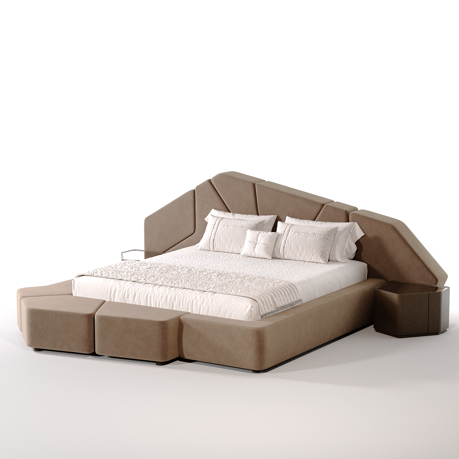 S.K.J. Modern Luxury Bed