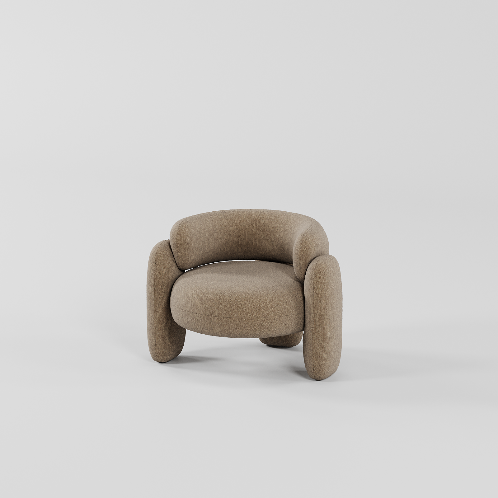 Lino Armchair Brown By Gusto