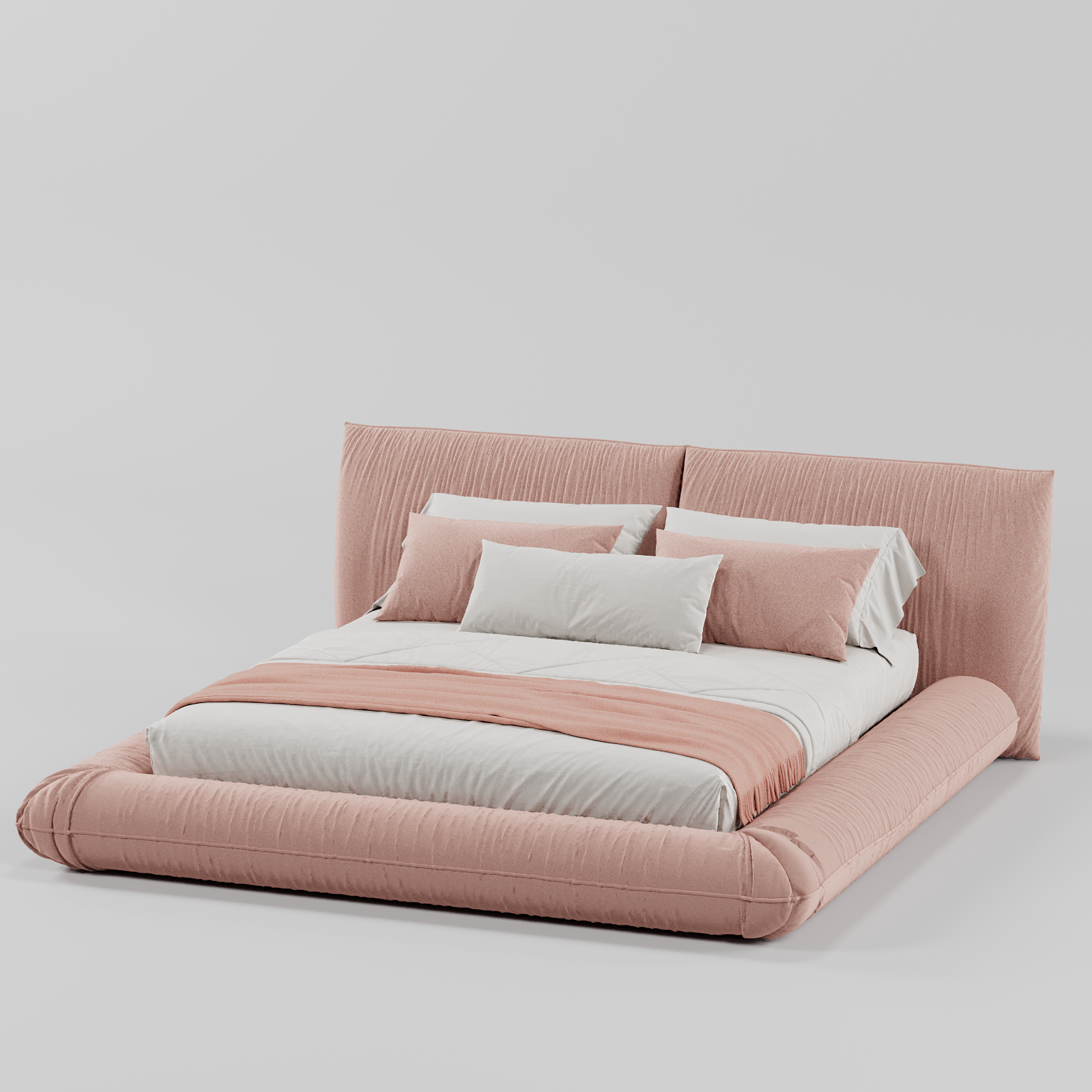 Lusso Bed Pink By Gusto