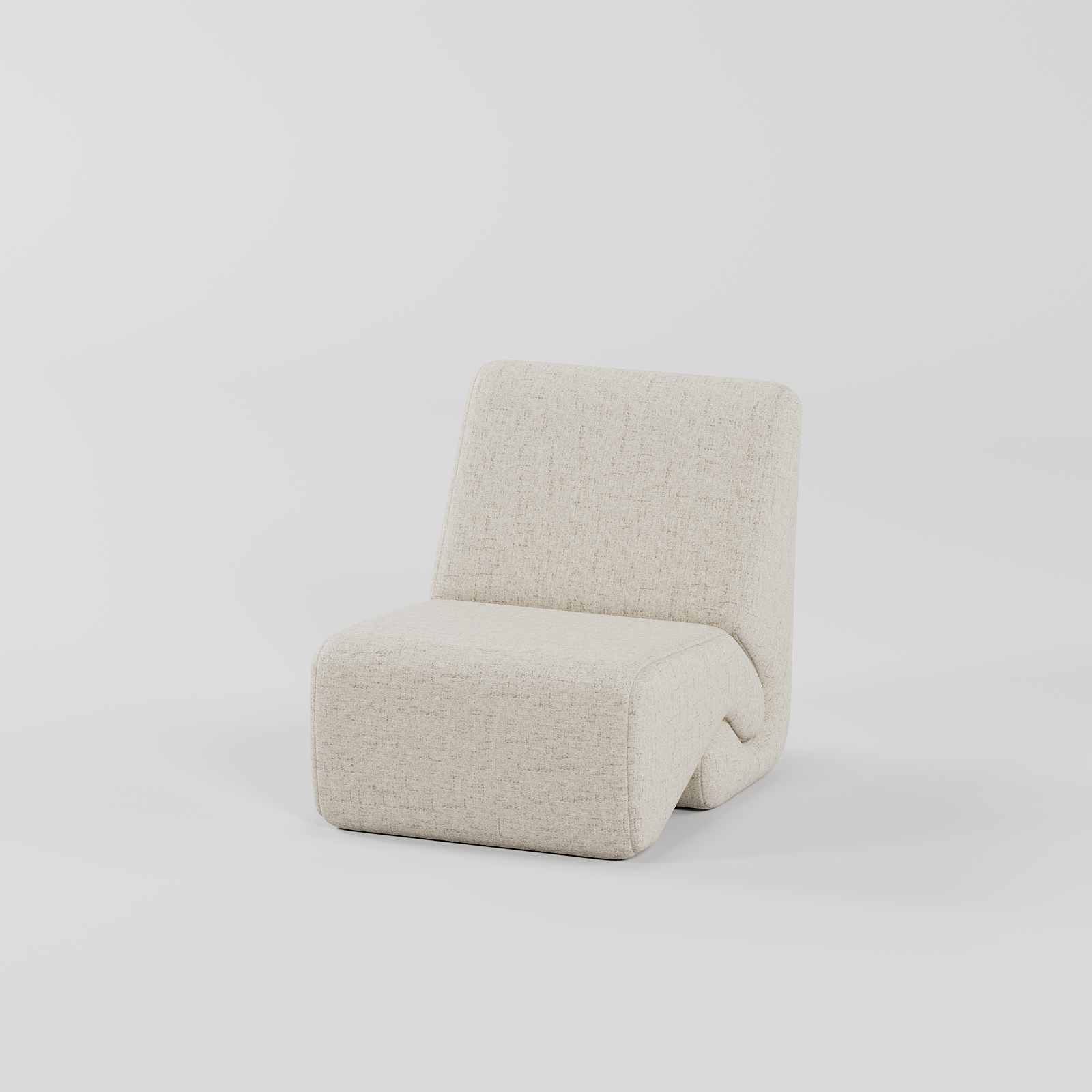 Milo Armchair White By Gusto
