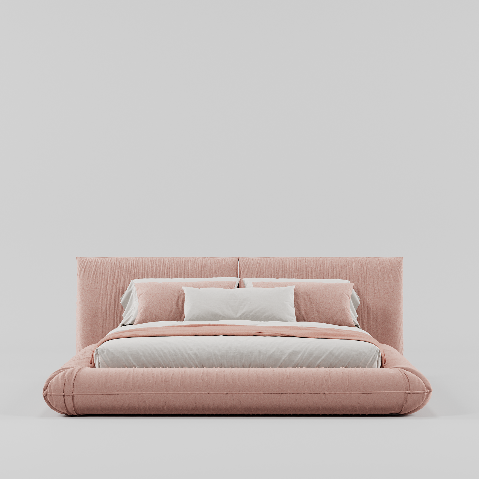 Lusso Bed Pink By Gusto