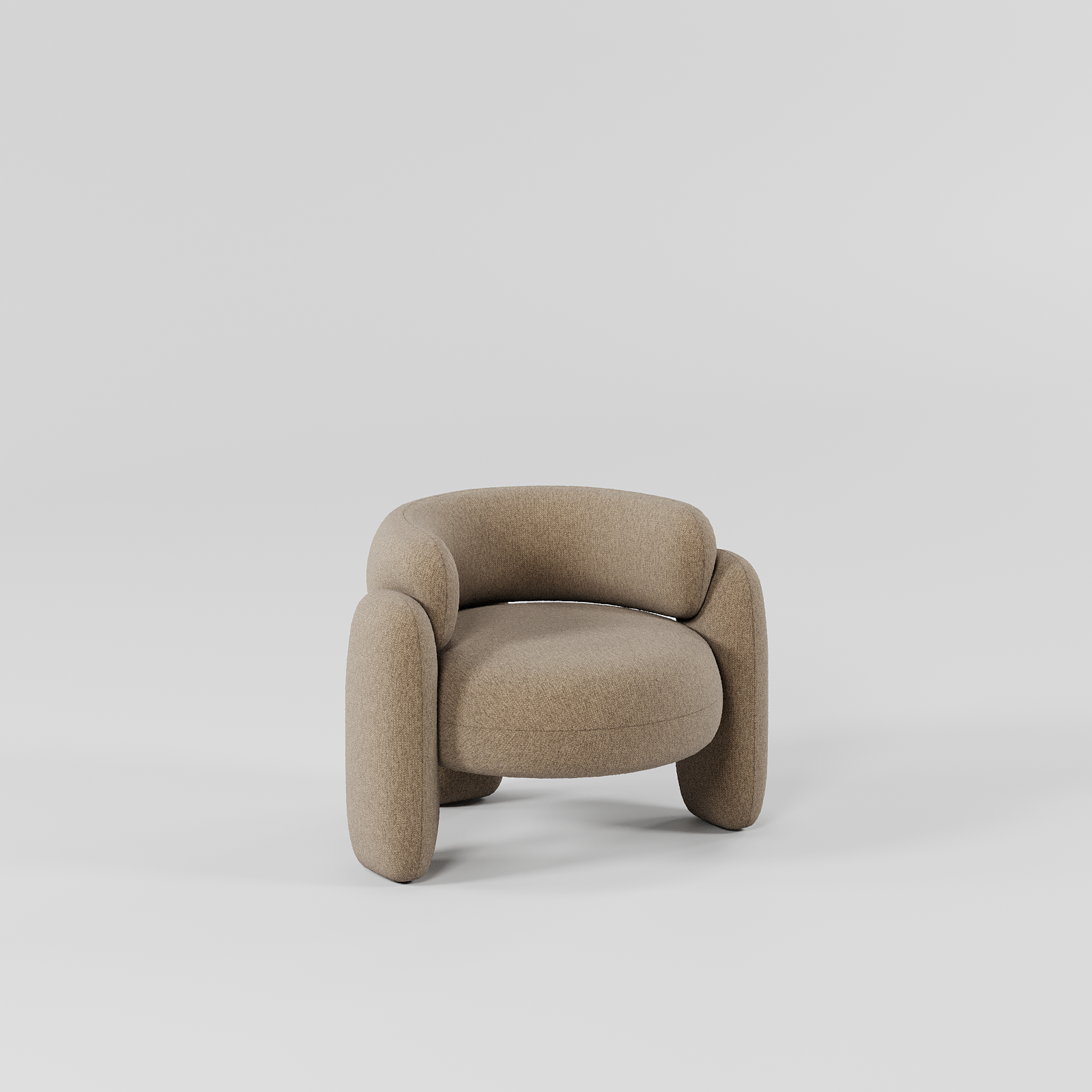 Lino Armchair Brown By Gusto
