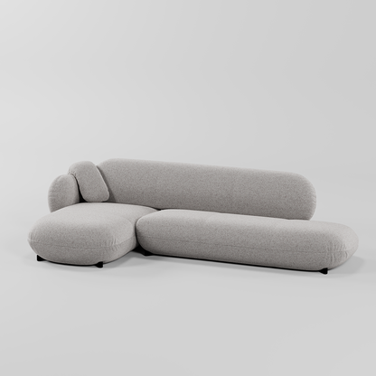Sera L Shape Sofa Sterling By Gusto