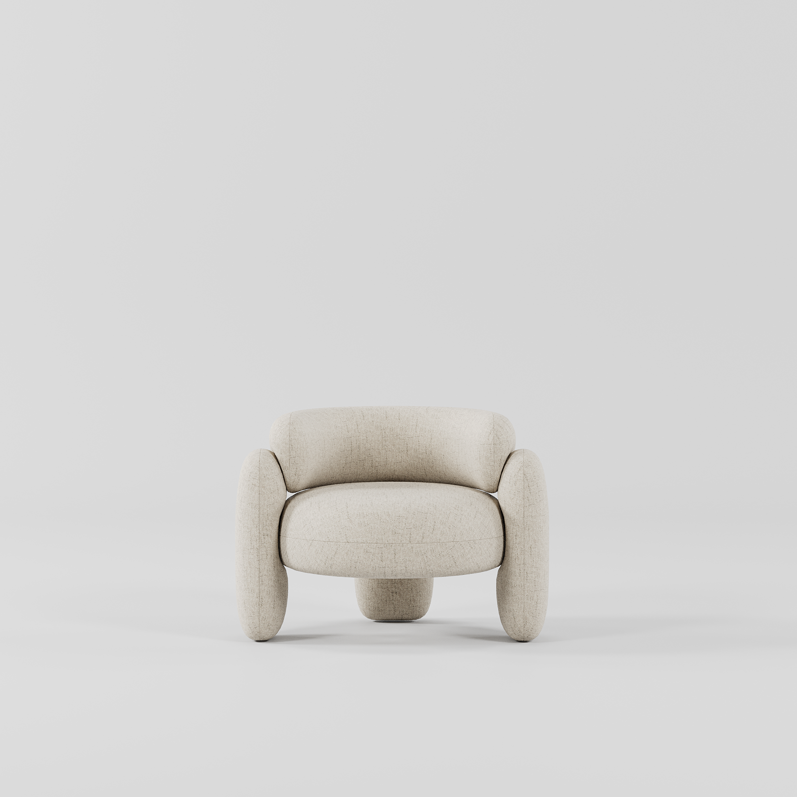 Lino Armchair White By Gusto