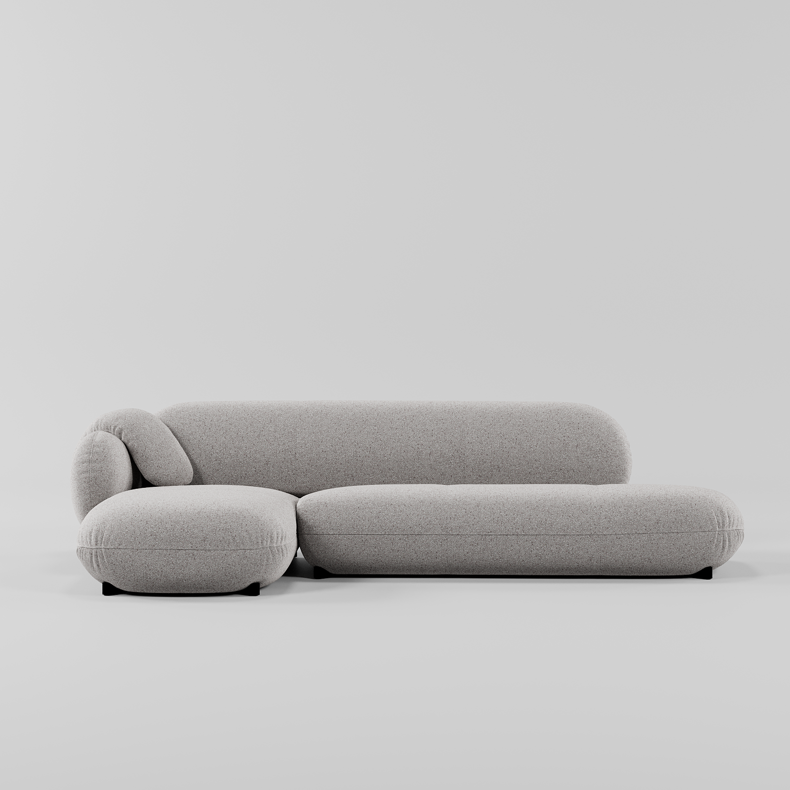 Sera L Shape Sofa Sterling By Gusto
