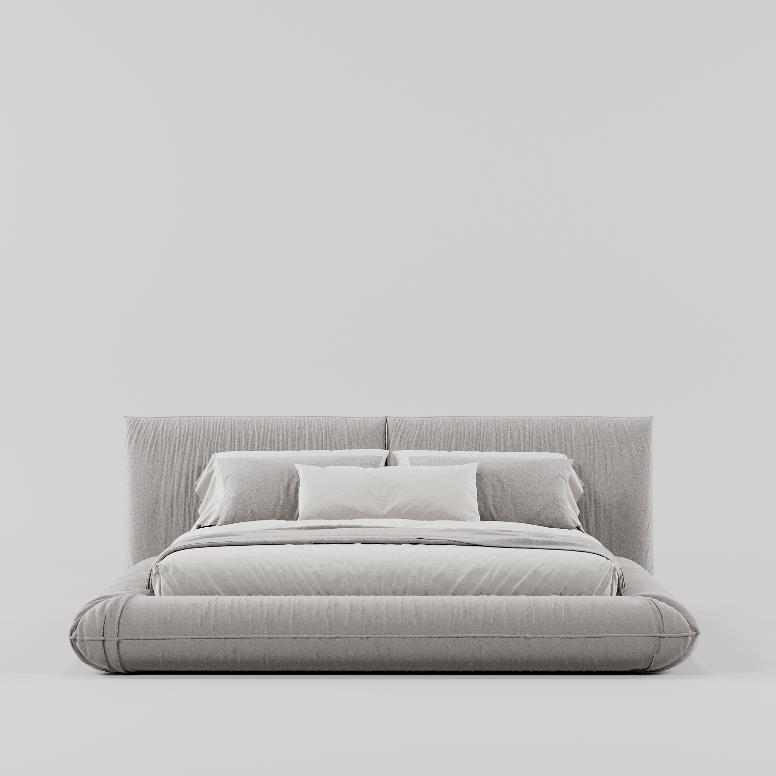 Lusso Bed Grey By Gusto