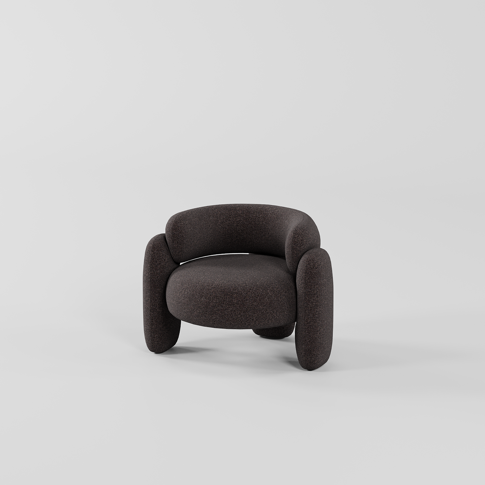Lino Armchair Black By Gusto