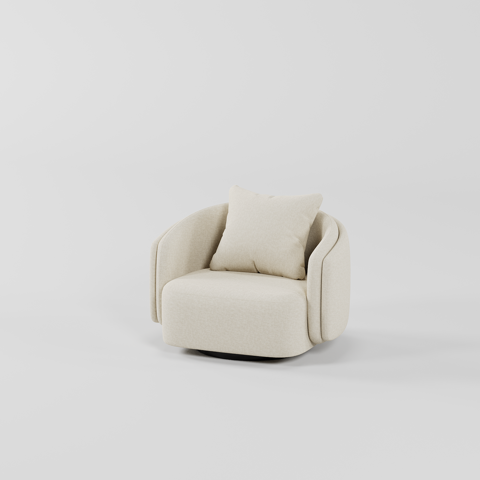 Vita Armchair Putty By Gusto