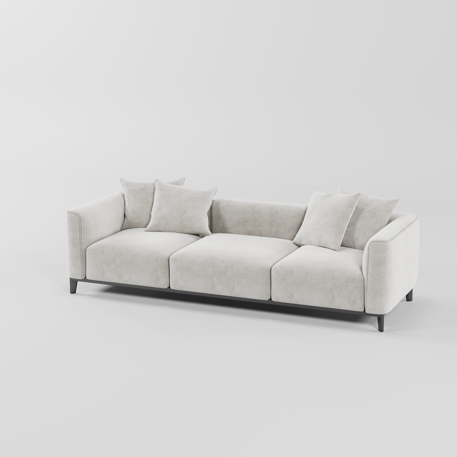Roma Sofa White By Gusto