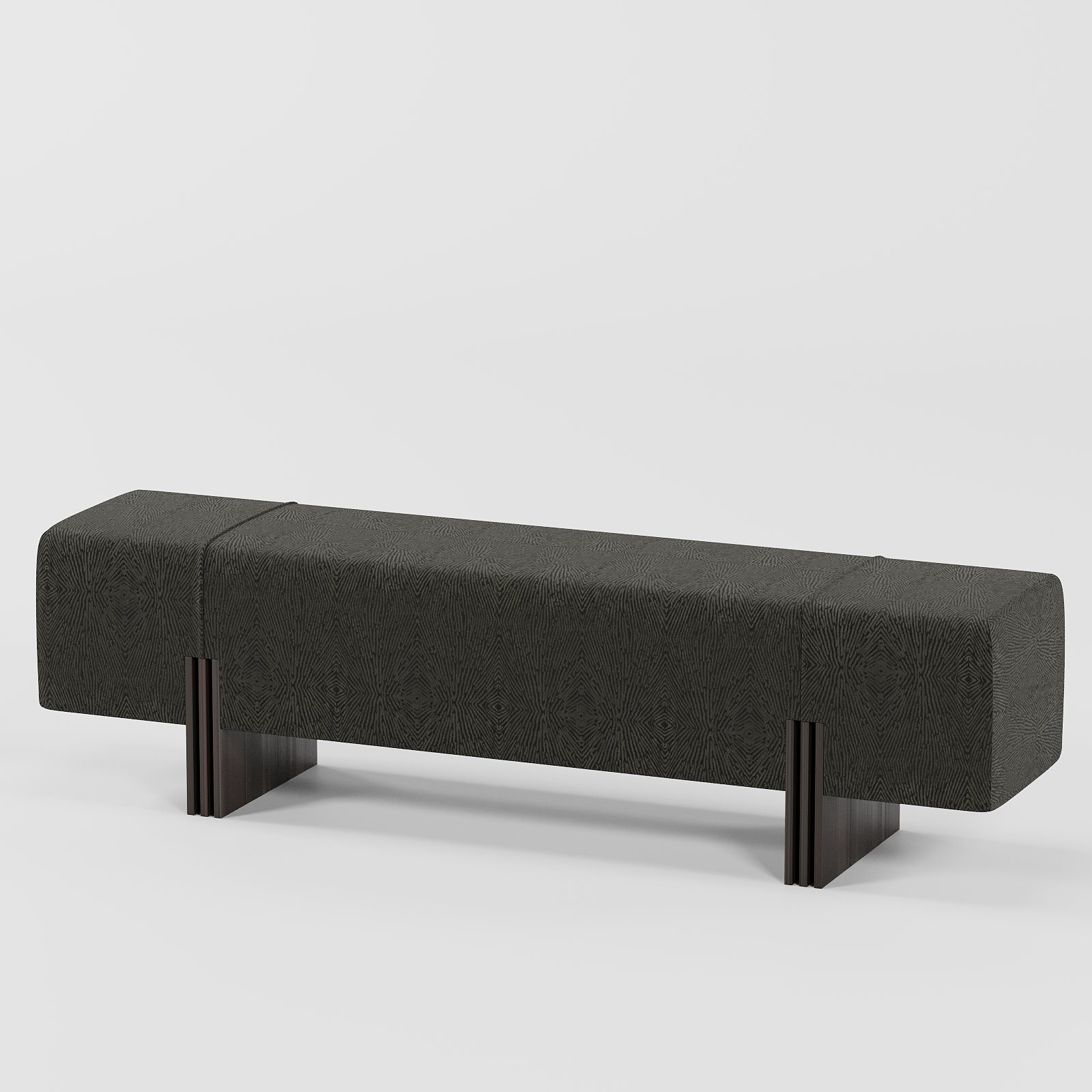 Lario Bench Charcoal By Gusto