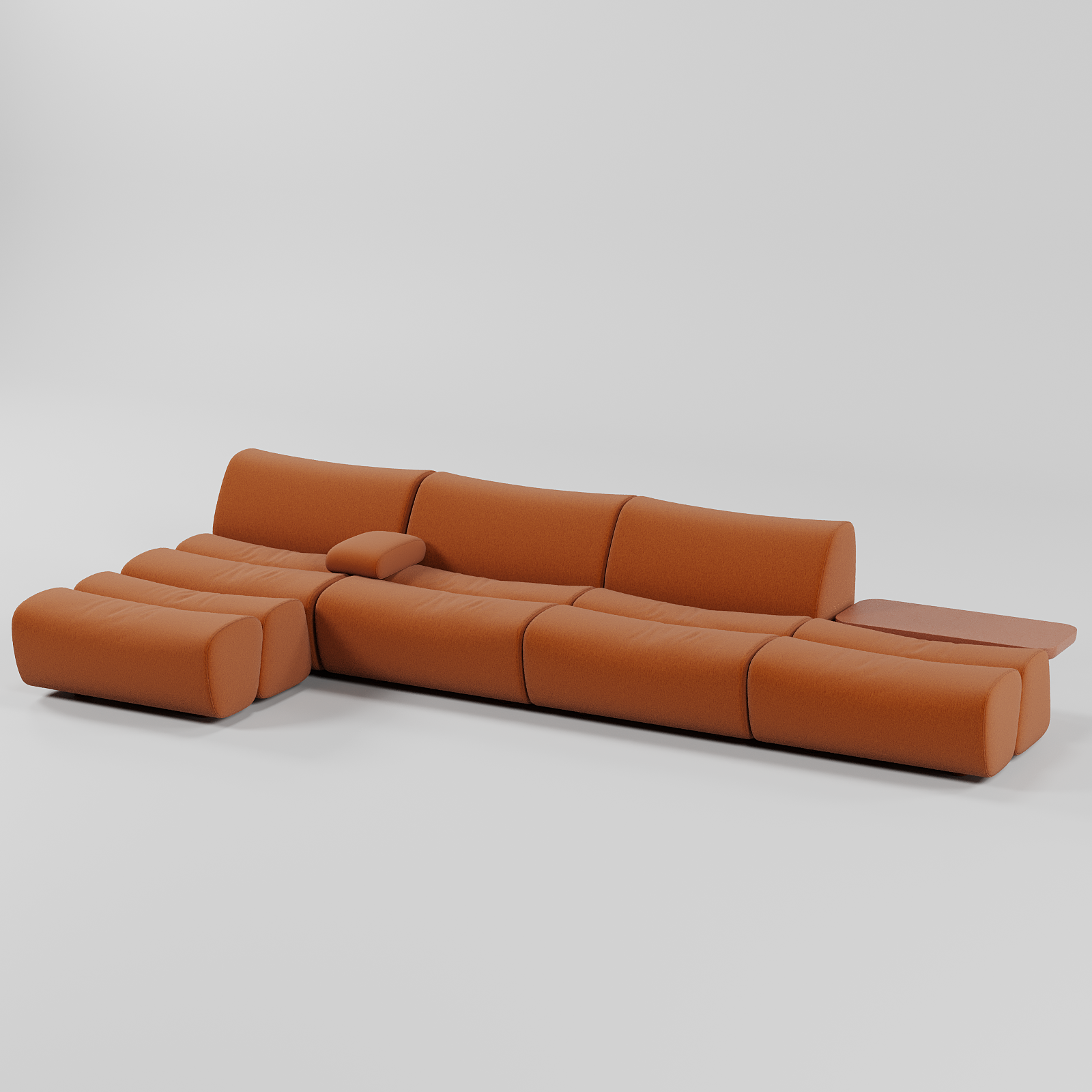 Nero L Shape Sofa Terra By Gusto