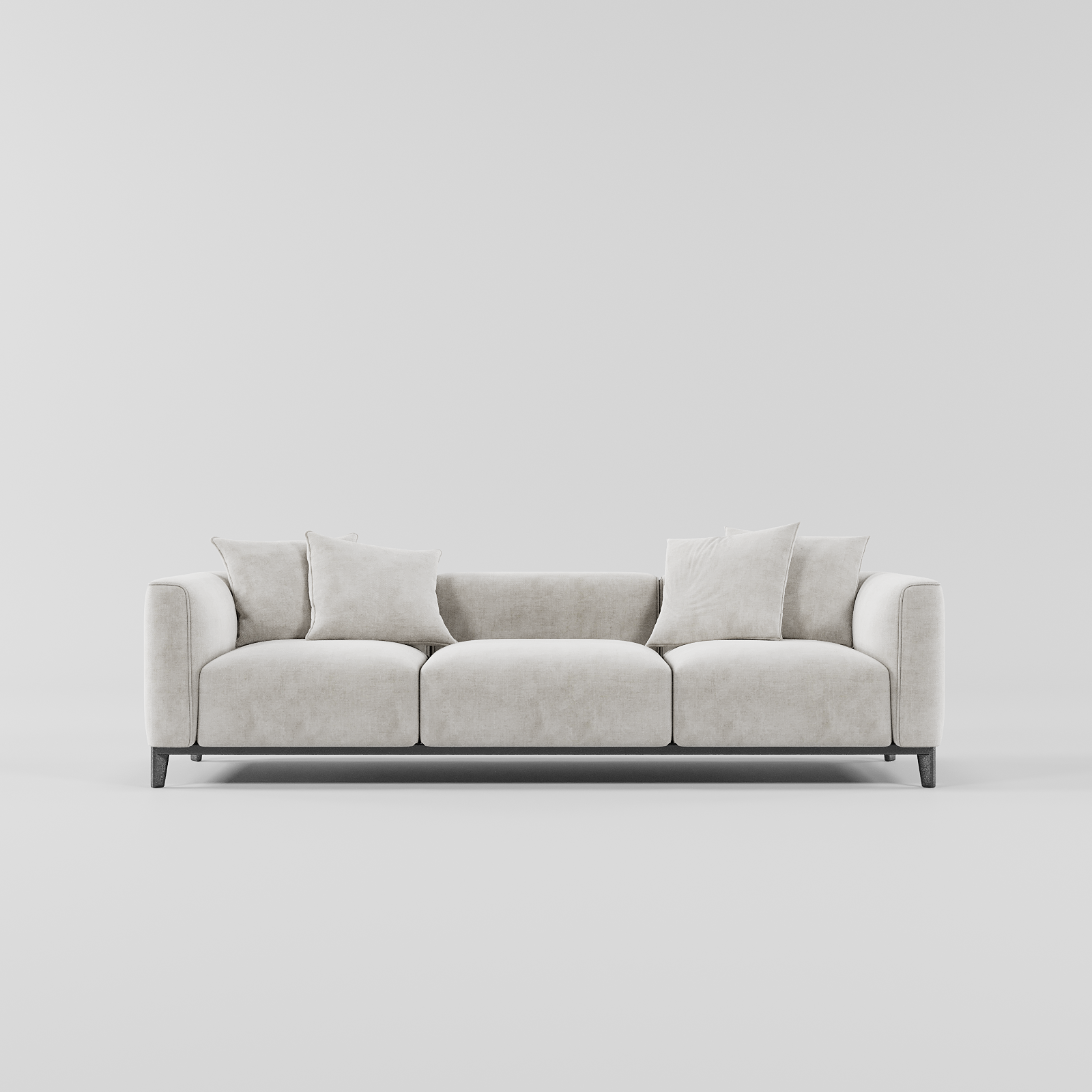 Roma Sofa White By Gusto