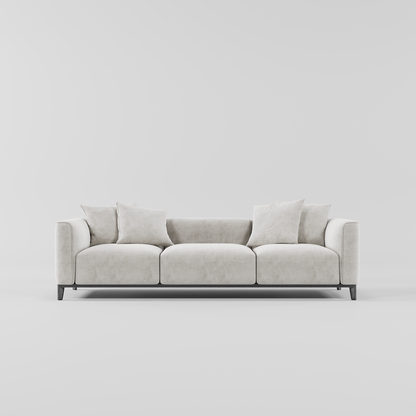 Roma Sofa White By Gusto