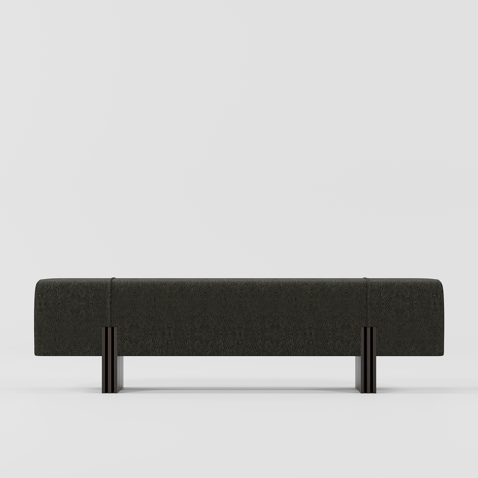 Lario Bench Charcoal By Gusto