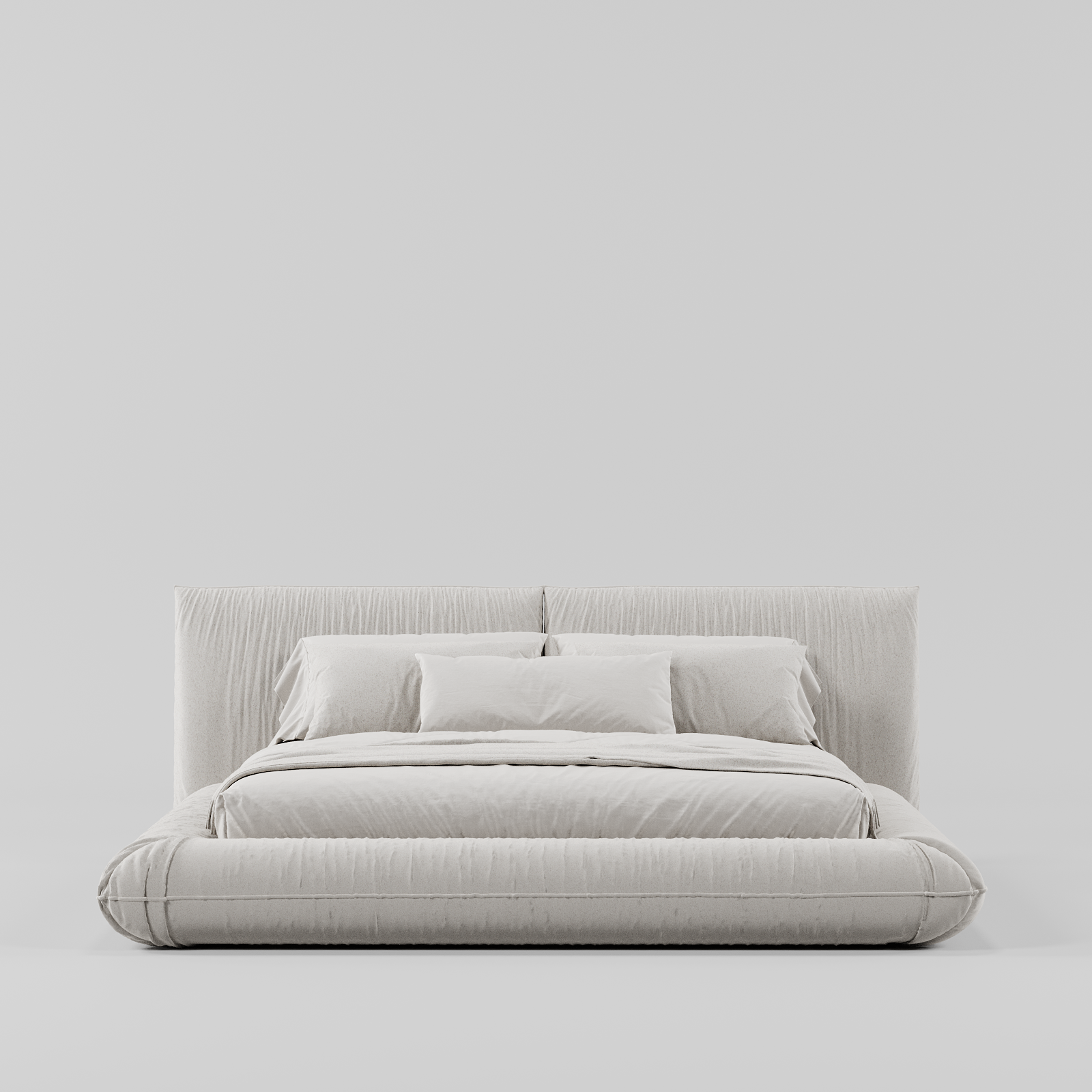 Lusso Bed Beige By Gusto