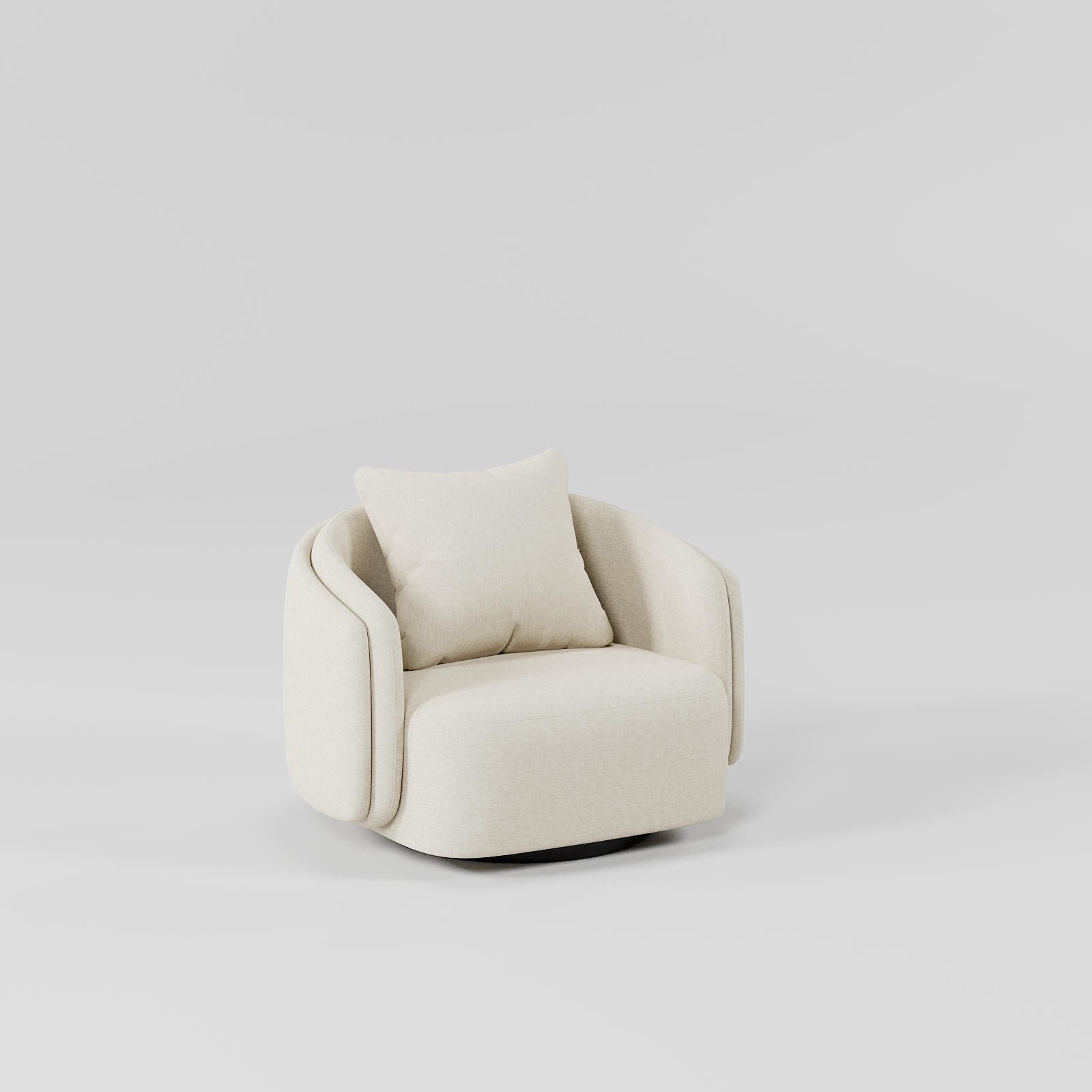 Vita Armchair Putty By Gusto