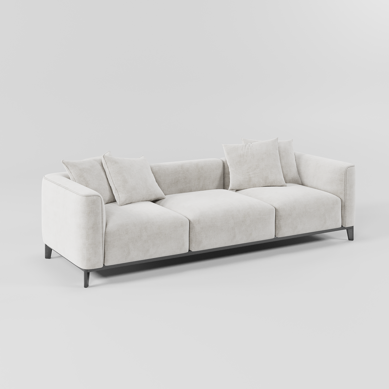 Roma Sofa White By Gusto