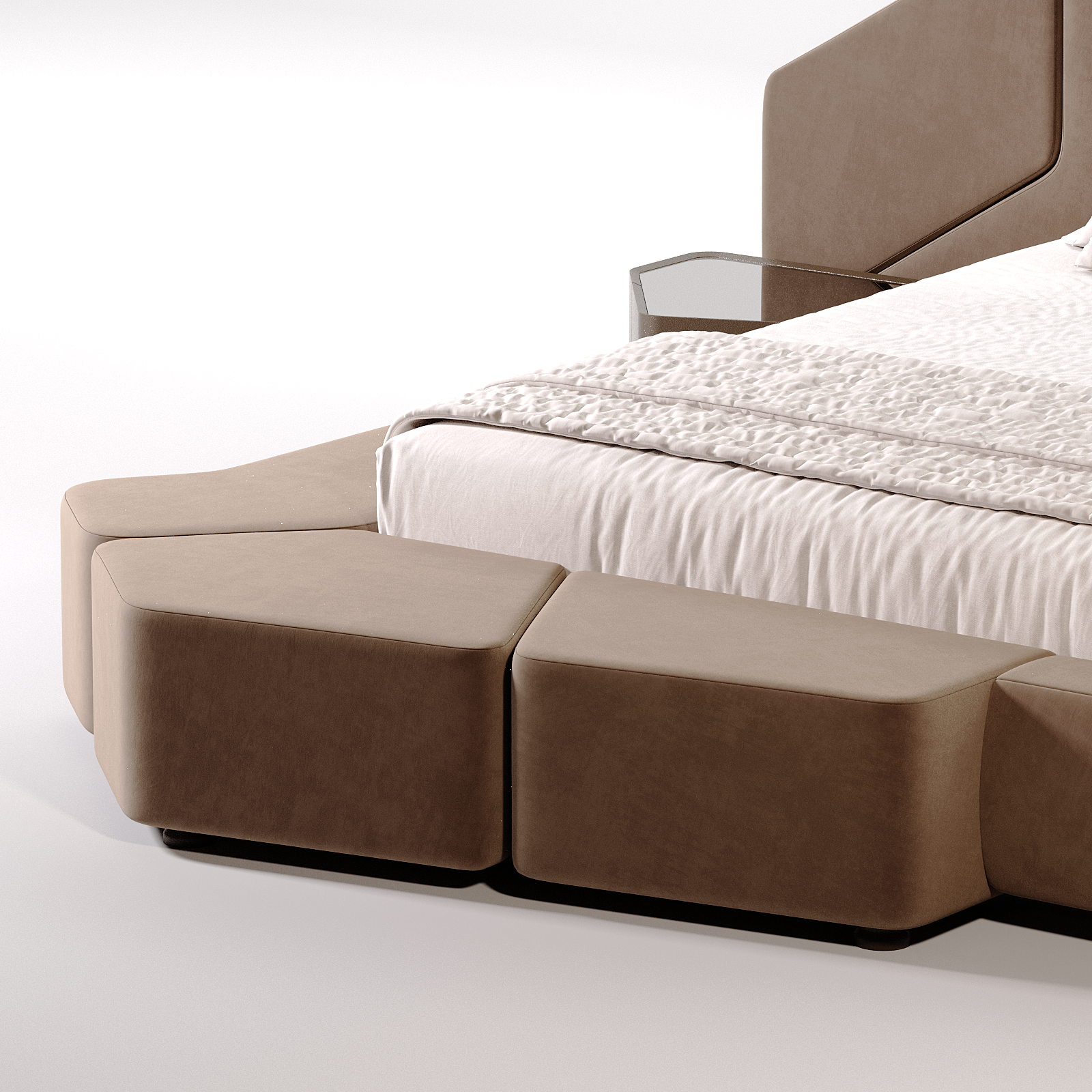 S.K.J. Modern Luxury Bed
