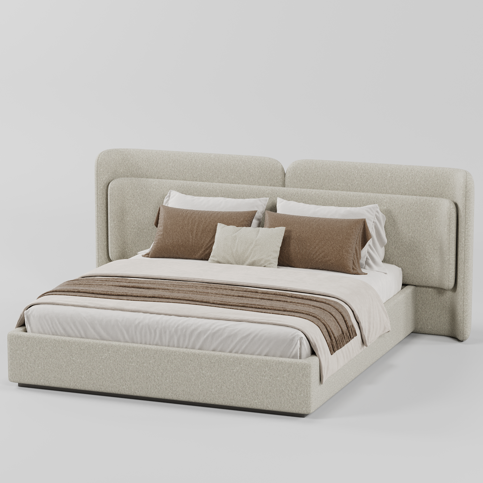 Linea Bed Beige By Gusto