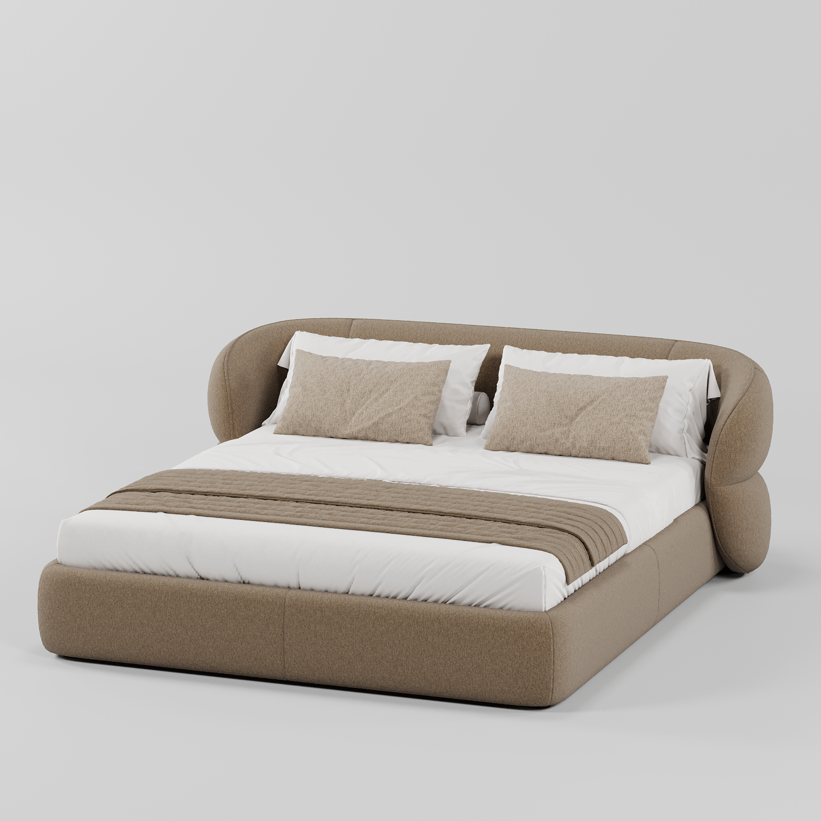 Vita Bed Brown By Gusto