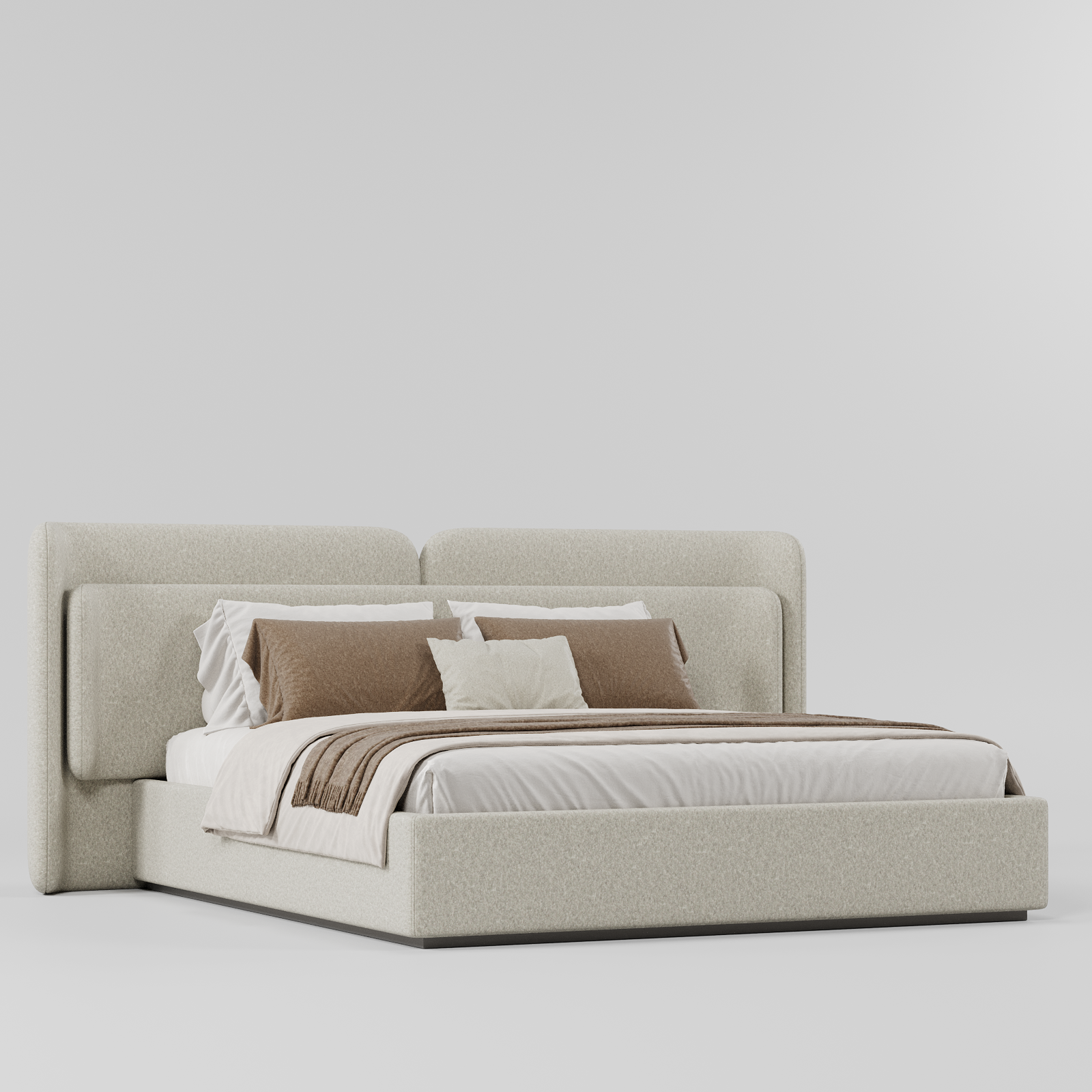 Linea Bed Beige By Gusto