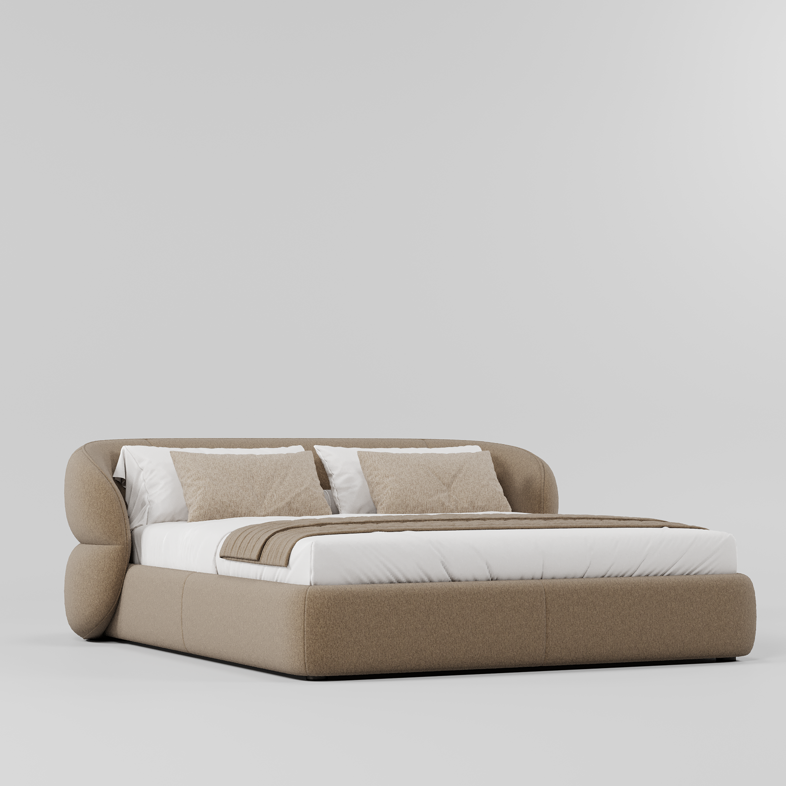 Vita Bed Brown By Gusto