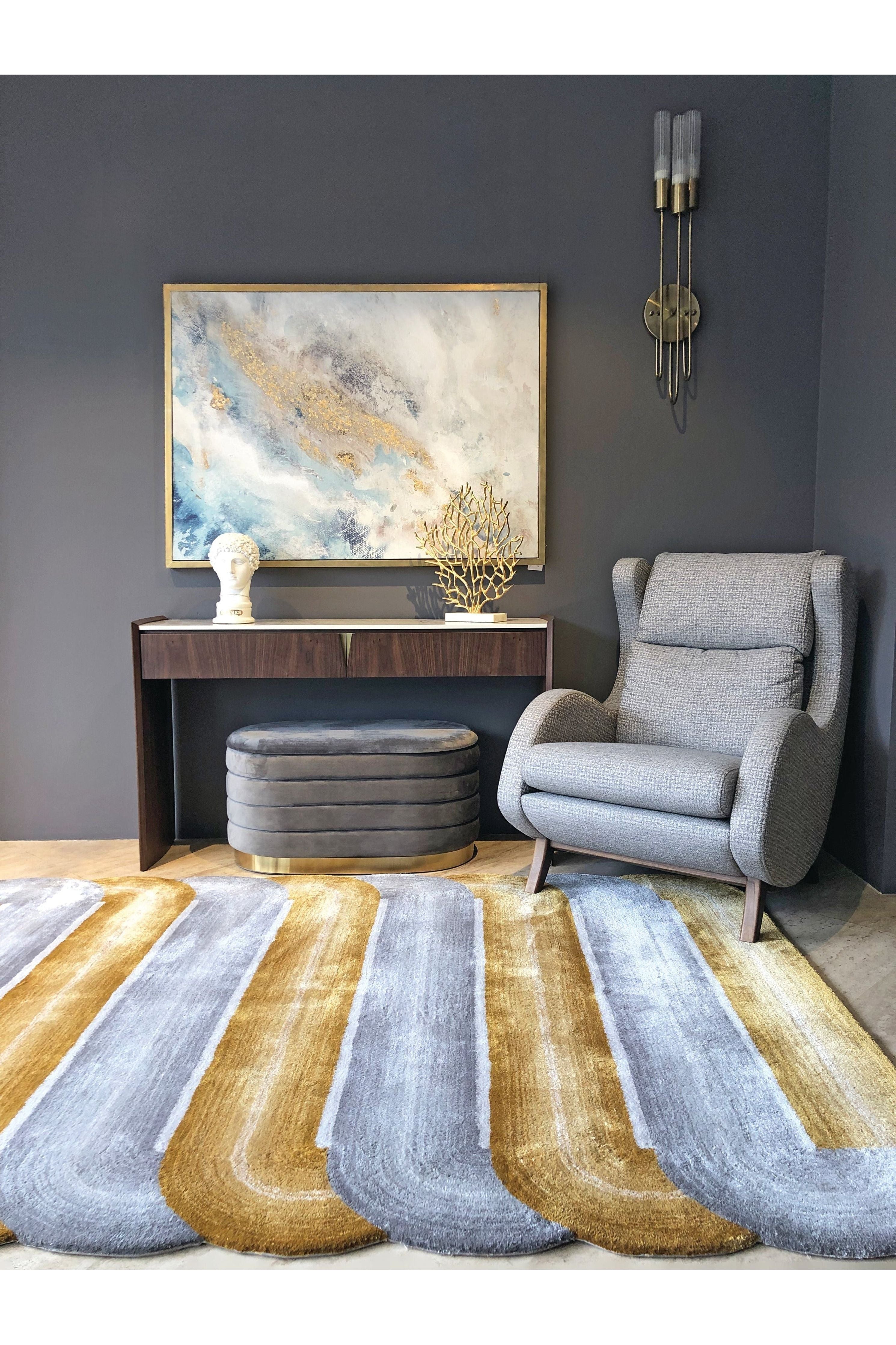 #Turkish_Carpets_Rugs# #Modern_Carpets# #Abrash_Carpets#Geo 006-F