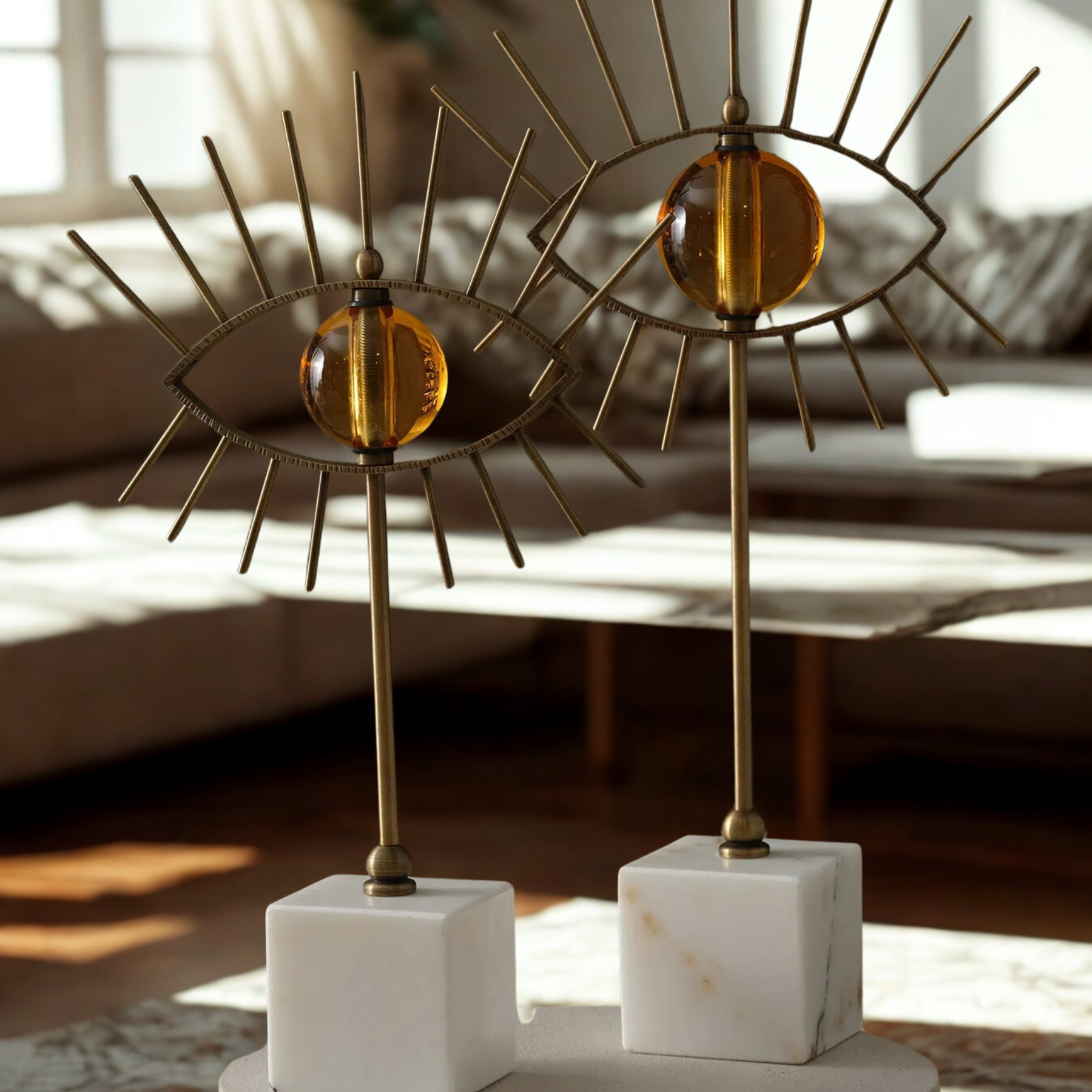 Aureum Eye Sculpture – Large