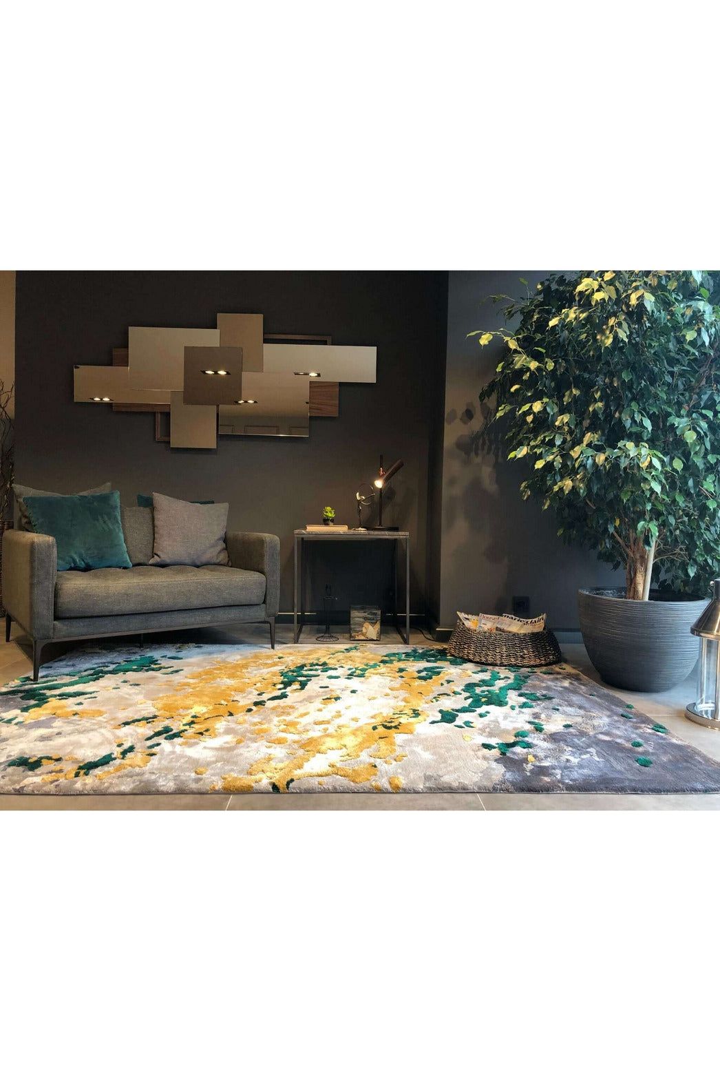 #Turkish_Carpets_Rugs# #Modern_Carpets# #Abrash_Carpets#Brush 001-H