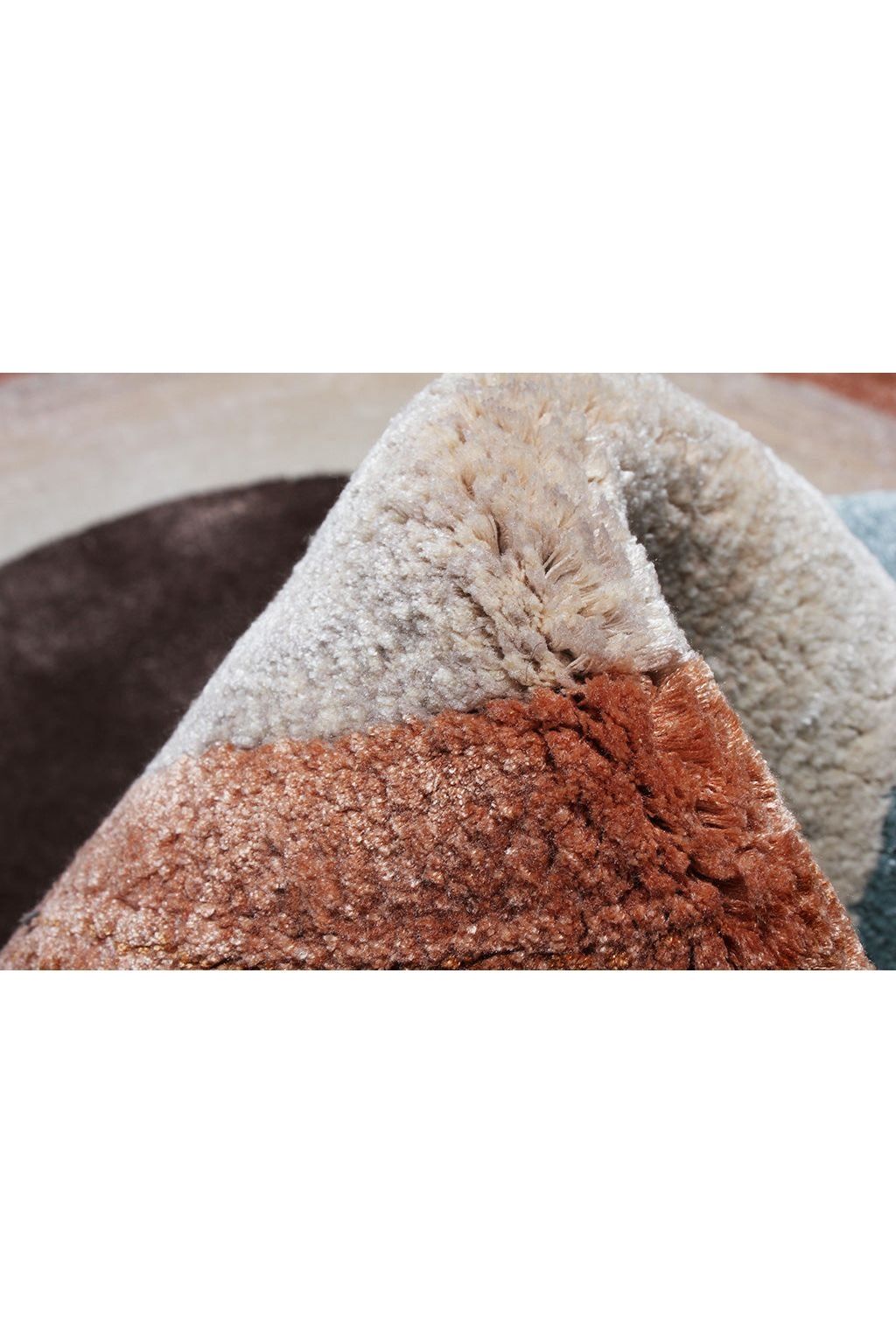 #Turkish_Carpets_Rugs# #Modern_Carpets# #Abrash_Carpets#Circle 001-N