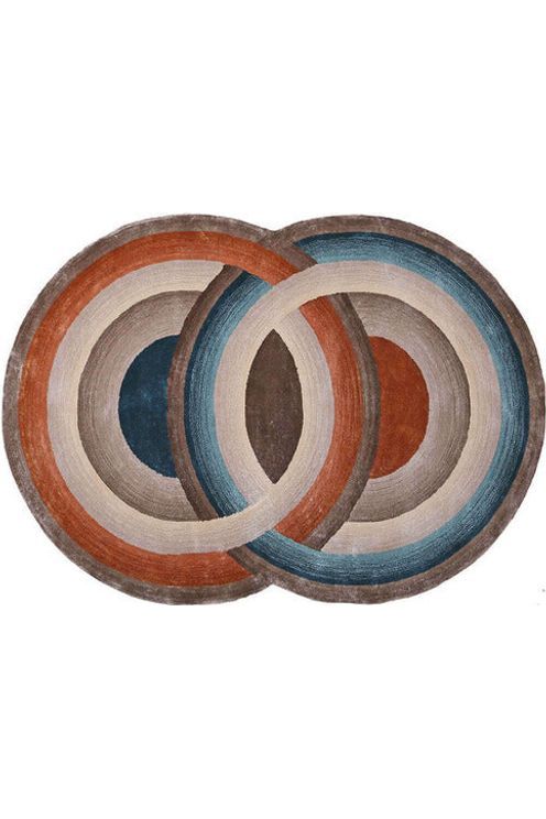 #Turkish_Carpets_Rugs# #Modern_Carpets# #Abrash_Carpets#Circle 002-N