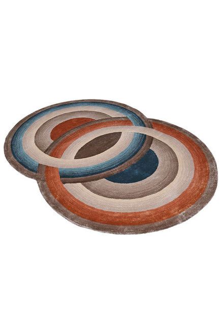 #Turkish_Carpets_Rugs# #Modern_Carpets# #Abrash_Carpets#Circle 002-N