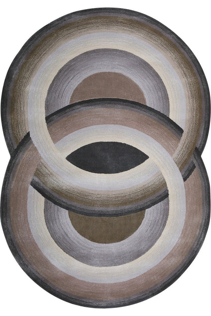 #Turkish_Carpets_Rugs# #Modern_Carpets# #Abrash_Carpets#Circle 002-Y