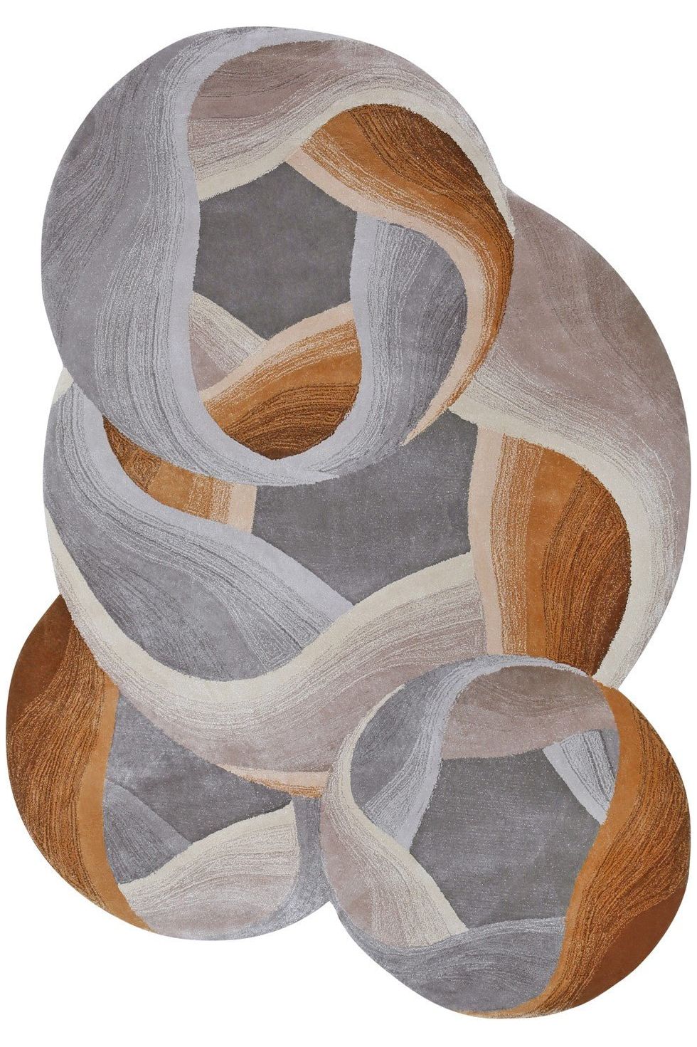 #Turkish_Carpets_Rugs# #Modern_Carpets# #Abrash_Carpets#Circle 005-C