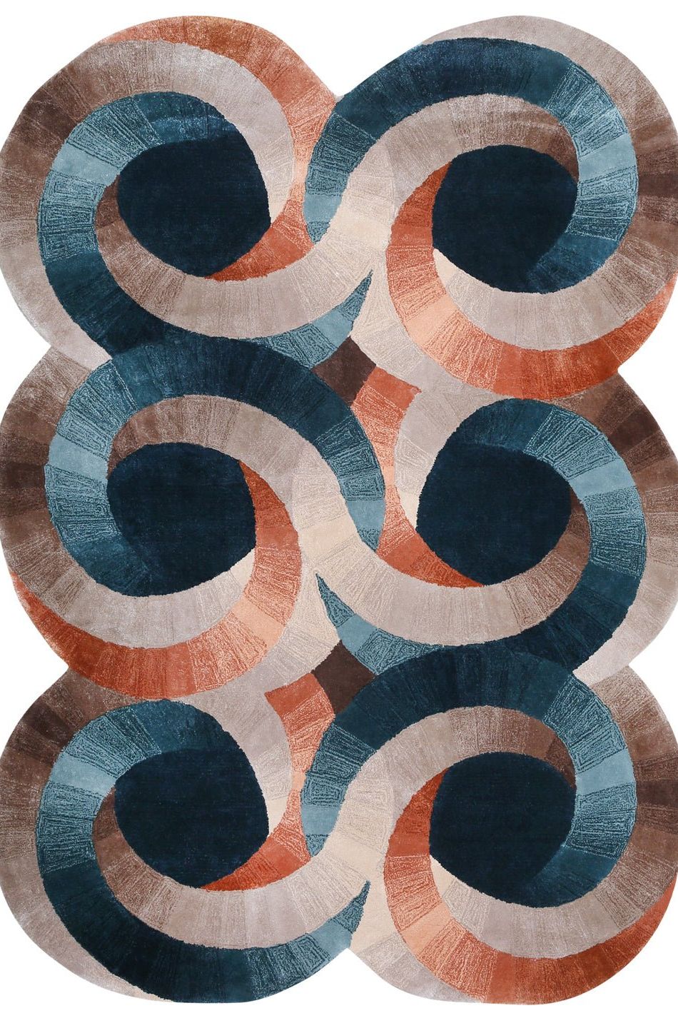 #Turkish_Carpets_Rugs# #Modern_Carpets# #Abrash_Carpets#Circle 006-N