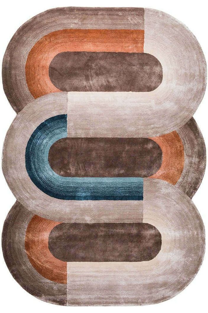 #Turkish_Carpets_Rugs# #Modern_Carpets# #Abrash_Carpets#Geo 002-N