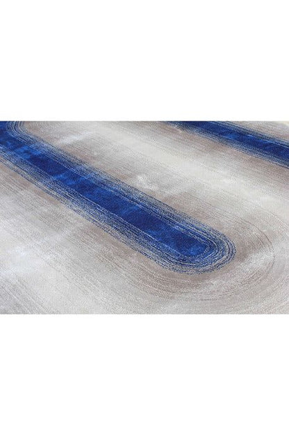 #Turkish_Carpets_Rugs# #Modern_Carpets# #Abrash_Carpets#Geo 005 Lacivert