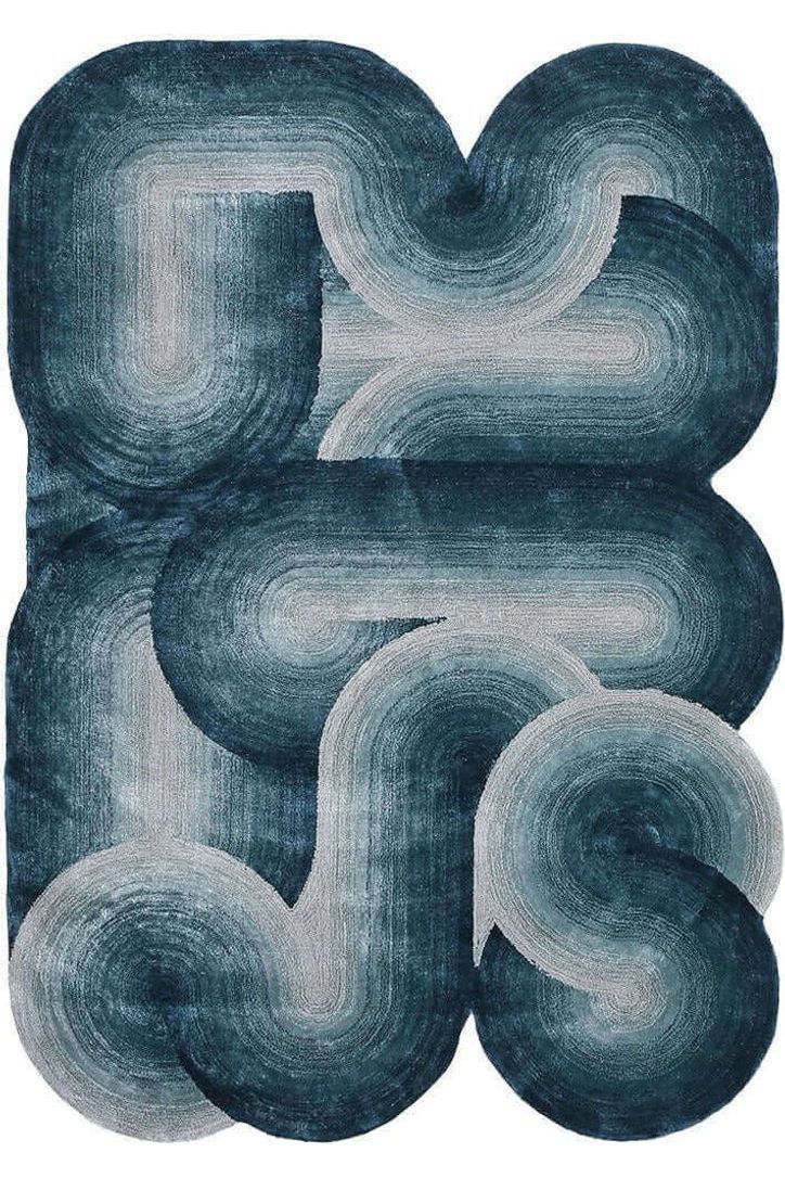 #Turkish_Carpets_Rugs# #Modern_Carpets# #Abrash_Carpets#Geo 007-J