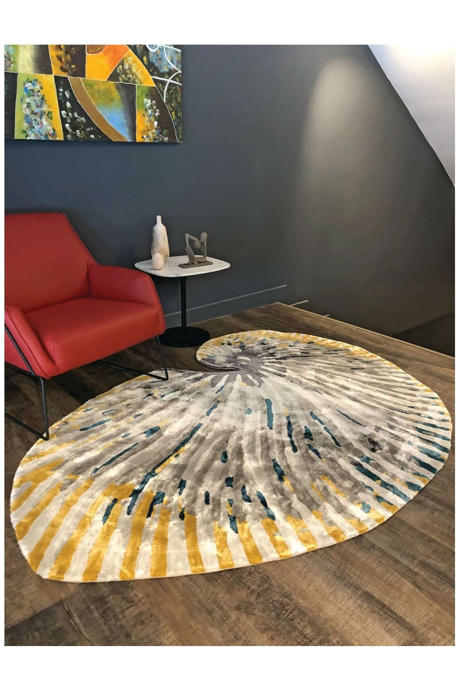 #Turkish_Carpets_Rugs# #Modern_Carpets# #Abrash_Carpets#Naitulus 002-F