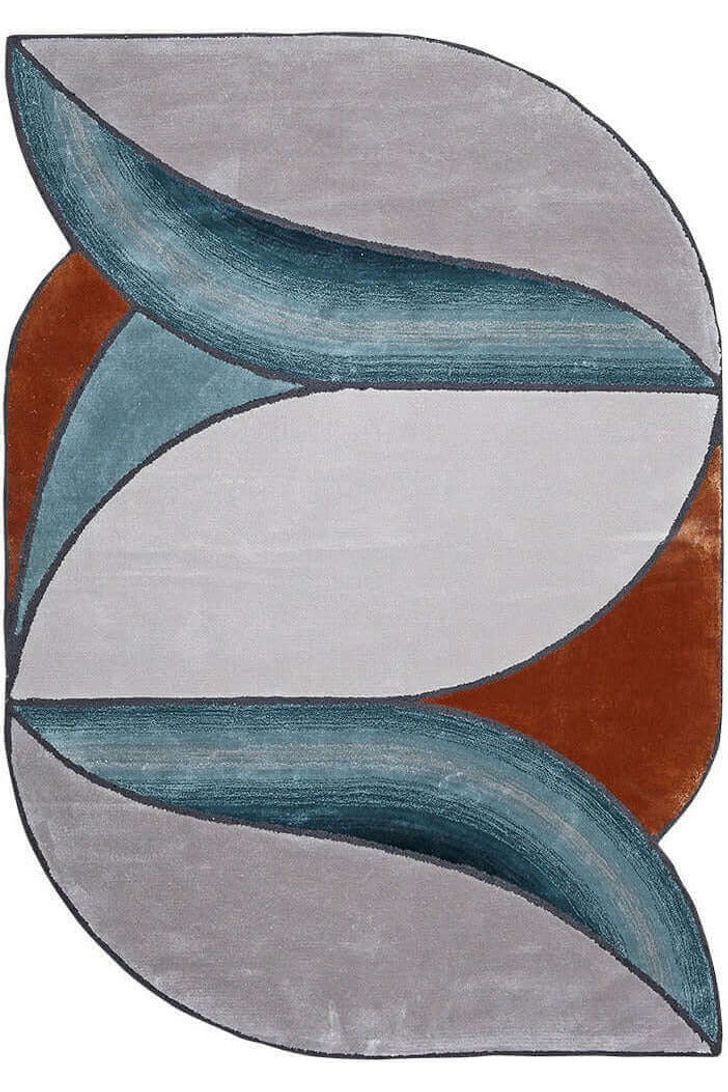 #Turkish_Carpets_Rugs# #Modern_Carpets# #Abrash_Carpets#New Tulip 001-G
