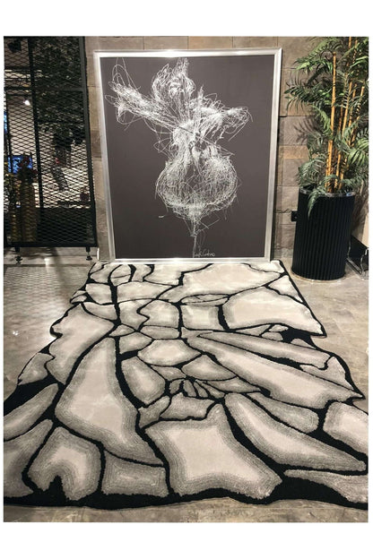 #Turkish_Carpets_Rugs# #Modern_Carpets# #Abrash_Carpets#Shinny 001-A