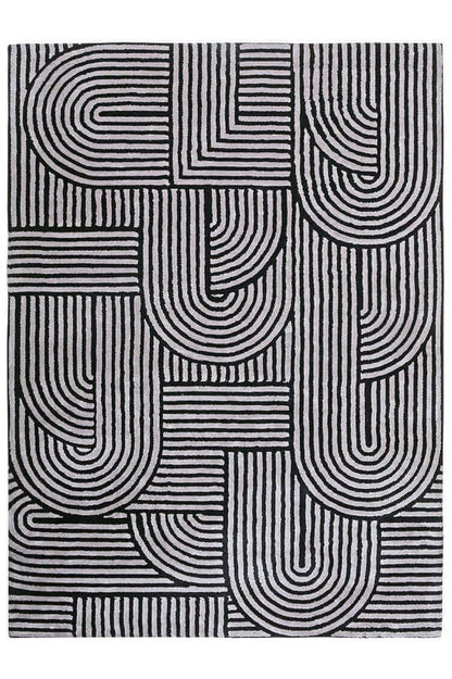 #Turkish_Carpets_Rugs# #Modern_Carpets# #Abrash_Carpets#Trace 003 Siyah