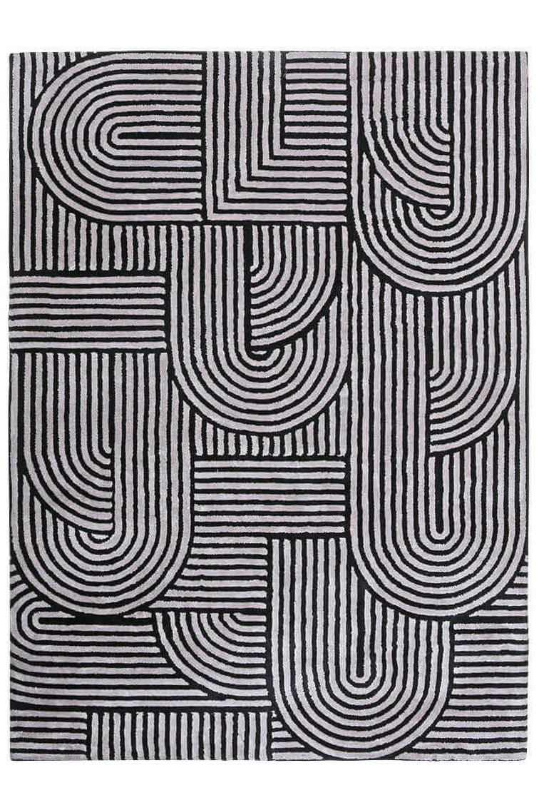 #Turkish_Carpets_Rugs# #Modern_Carpets# #Abrash_Carpets#Trace 003 Siyah